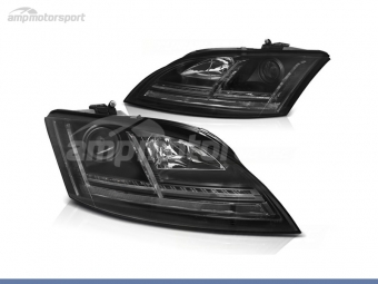 FAROIS DIANTEIROS PARA AUDI TT 8J LED DINÂMICOS 06-10