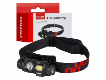 FAROL LED XPG+COB 1200MAH (BATT) AMiO-04662