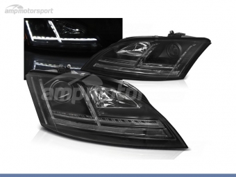 FAROIS DIANTEIROS XENON PARA AUDI TT 8J LED DINÂMICOS 06-10