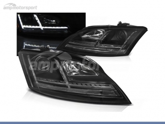 FAROIS DIANTEIROS XENON PARA AUDI TT 8J LED DINÂMICOS 06-10