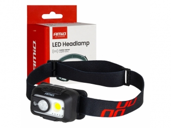 FAROL LED XPG+COB 1800MAH (BATT) AMiO-04667