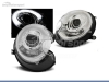 FAROS DELANTEROS PARA MINI COOPER R56/R57 LUZ DIURNA CROMO 2006-2014