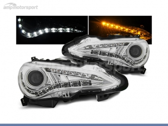 FAROS DELANTEROS LUZ DIURNA LED REAL DRL PARA TOYOTA GT86