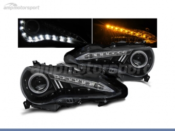 FAROS DELANTEROS LUZ DIURNA LED REAL DRL PARA TOYOTA GT86