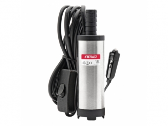 BOMBA ELÉCTRICA PARA DIESEL 12V SUMERGIBLE DIÁMETRO 38 MM CON ENCHUFE ENCENDEDOR