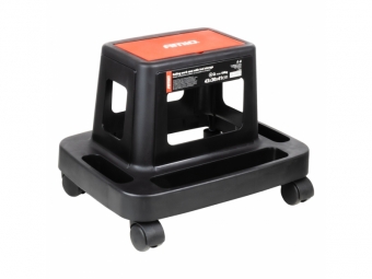 ASIENTO DE TRABAJO RODANTE CON ALMACENAMIENTO DE HERRAMIENTAS 150 KG AMiO-04269