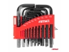CHAVES ALLEN (IMBUS) E CHAVES TORX CRV PRETAS 22PCS AMiO-04297