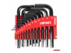 CHAVES ALLEN (IMBUS) E CHAVES TORX CRV PRETAS 22PCS AMiO-04297