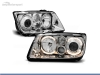 FAROS DELANTEROS OJOS DE ANGEL PARA VOLKSWAGEN BORA