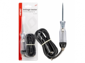 COMPROBADOR DE VOLTAGE DÍGITAL 6-24 V AMiO-04273