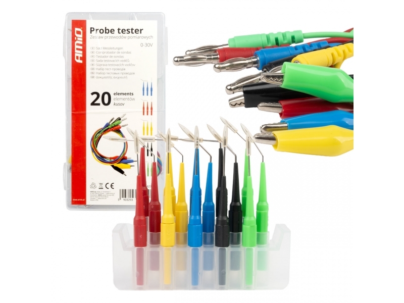 TESTADOR DE SONDAS 20PCS AMiO-04274
