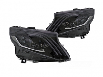 FAROIS DIANTEIROS FULL LED MERCEDES CLASSE V W447 / VITO W447 2014-2023