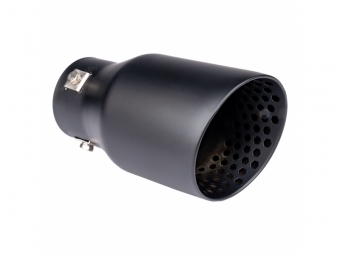 COLA DE ESCAPE ACERO INOXIDABLE NEGRO MATE AMiO-04061