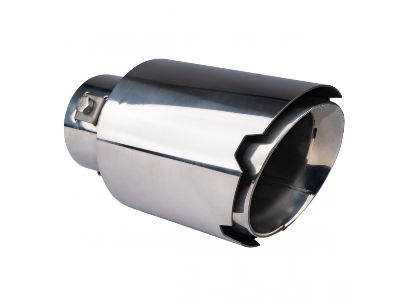 COLA DE ESCAPE ACERO INOXIDABLE CROMADO AMiO-04064