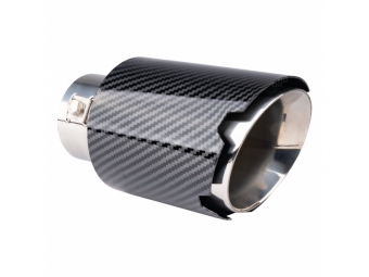 COLA DE ESCAPE ACERO INOXIDABLE CARBONO AMiO-04065