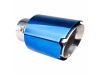 PONTEIRA DE ESCAPE EM AÇO INOXIDÁVEL AZUL AMiO-04066