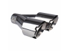 COLA DE ESCAPE ACERO INOXIDABLE CROMADO AMiO-04067