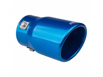 COLA DE ESCAPE ACERO INOXIDABLE AZUL AMiO-04072