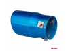 COLA DE ESCAPE ACERO INOXIDABLE AZUL AMiO-04072