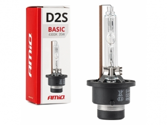 BOMBILLA XENÓN TIPO D2S 4300K AMiO BASIC