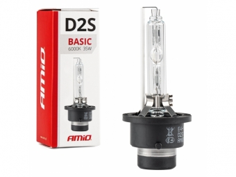 BOMBILLA XENÓN TIPO D2S 6000K AMiO BASIC
