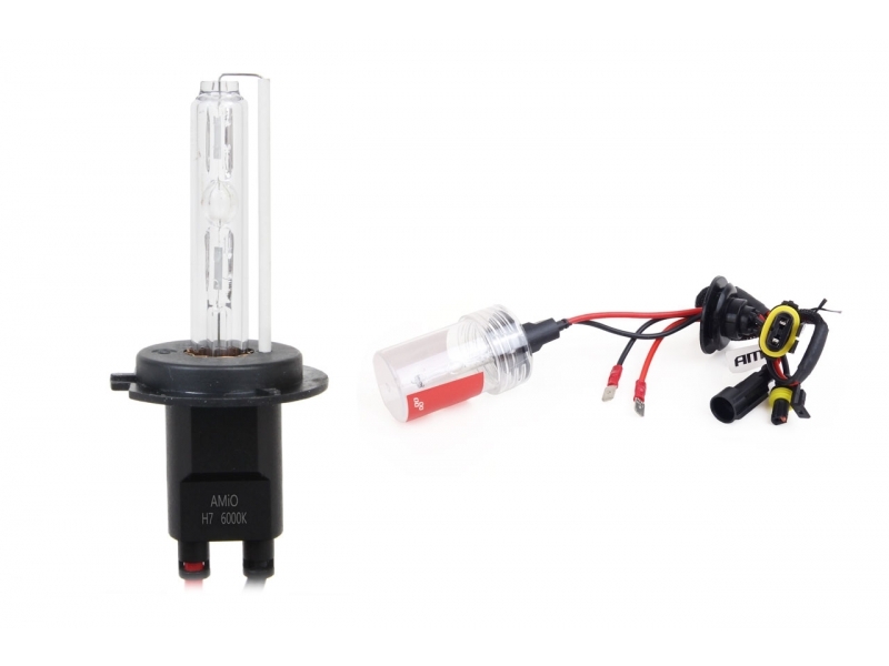 BOMBILLA XENÓN TIPO H7 6000K AMiO