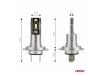 BOMBILLAS LED HEADLAMP H7/H18 H-MINI AMiO