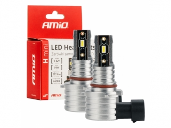 LÂMPADAS LED HEADLAMP HB3 9005/HIR1 9011/H10 H-MINI AMiO