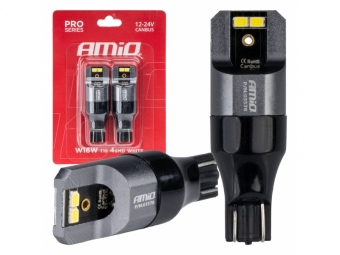BOMBILLAS LED CANBUS PRO T15 W16W 4X2016 SMD BLANCO 12V 24V AMiO-03578