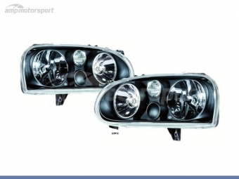 FAROIS DIANTEIROS LOOK MK4 PARA VOLKSWAGEN GOLF MK3