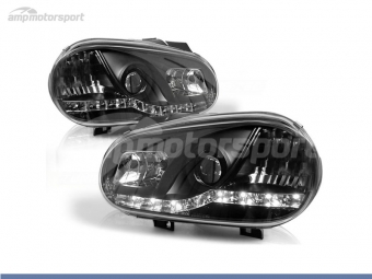 FAROS DELANTEROS LUZ DIURNA LED PARA VOLKSWAGEN GOLF MK4