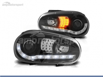 FAROIS DIANTEIROS LUZ DIURNA LED PARA VOLKSWAGEN GOLF MK4