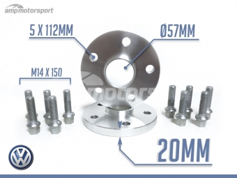 ESPAÇADORES DE 20MM PARA VW TIGUAN