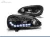 FAROIS DIANTEIROS LUZ DIURNA LED PARA VOLKSWAGEN GOLF / VARIANT / JETTA MK5