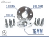 ESPAÇADORES DE 16MM PARA MERCEDES CLASE E