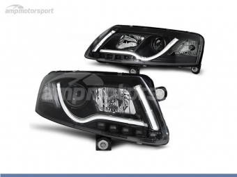 FAROS DELANTEROS LUZ DIURNA REAL TUBE LIGHT PARA AUDI A6 4F