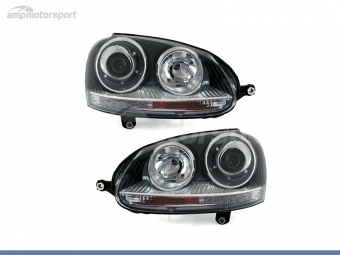 FAROS DELANTEROS XENON LOOK GTI PARA VOLKSWAGEN GOLF / VARIANT / JETTA MK5