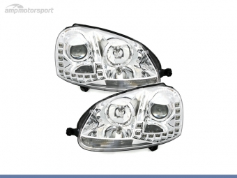 FAROS DELANTEROS LUZ DIURNA LED PARA VOLKSWAGEN GOLF / VARIANT / JETTA MK5