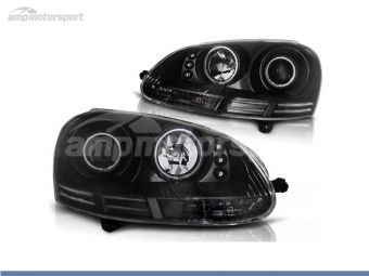 FAROS DELANTEROS OJOS DE ANGEL CCFL PARA VOLKSWAGEN GOLF / VARIANT / JETTA MK5