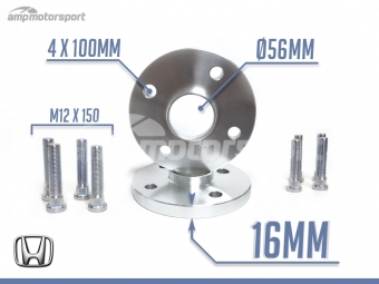 ESPAÇADORES DE 16MM PARA HONDA