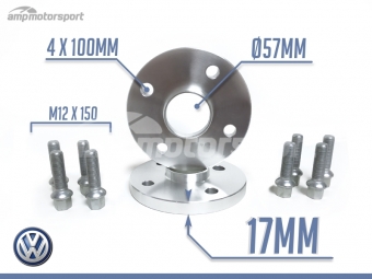 SEPARADORES DE 17MM PARA VOLKSWAGEN