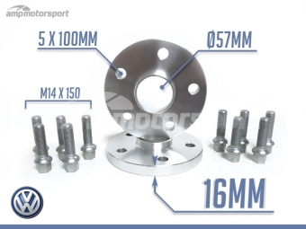 ESPAÇADORES DE 16MM PARA VW GOLF 4