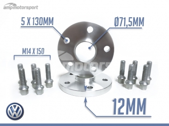 ESPAÇADORES DE 12MM PARA VW TOUAREG