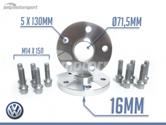 SEPARADORES DE 16MM PARA VW TOUAREG