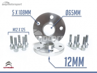 SEPARADORES DE 12MM PARA CITROËN