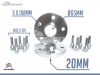 ESPAÇADORES DE 20MM PARA CITROËN