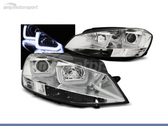 FAROS DELANTEROS LUZ DIURNA U TYPE PARA VOLKSWAGEN GOLF MK7