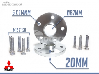 ESPAÇADORES DE 20MM PARA MITSUBISHI