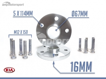 SEPARADORES DE 16MM PARA KIA