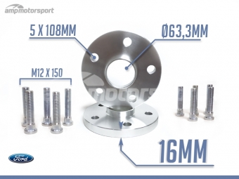 ESPAÇADORES DE 16MM PARA FORD